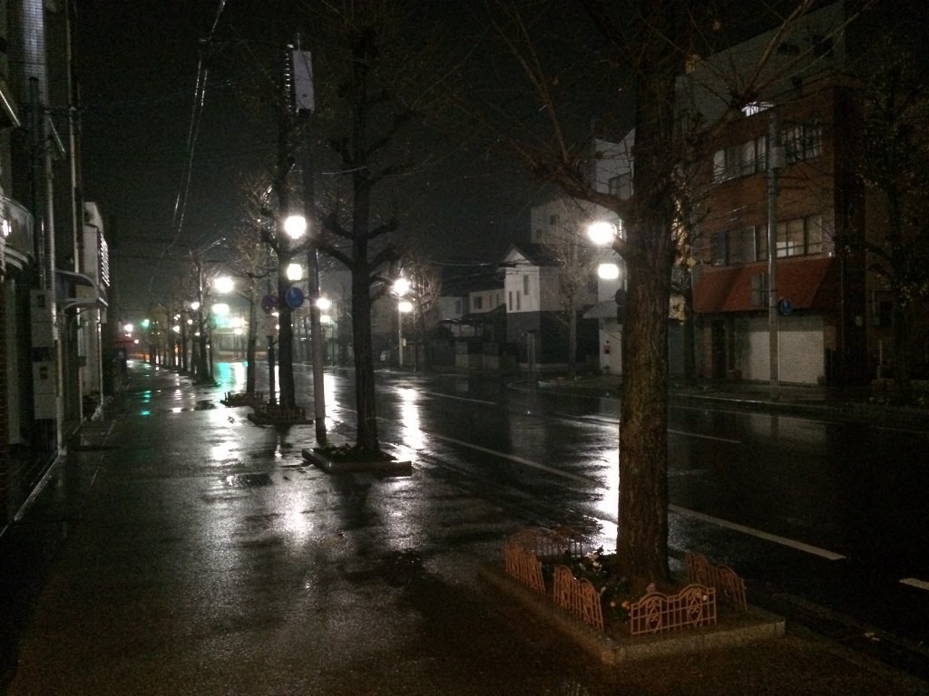 橿原神宮前駅の通り