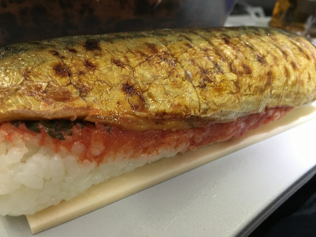 やまやの博多めんたい焼き鯖ずし (8)