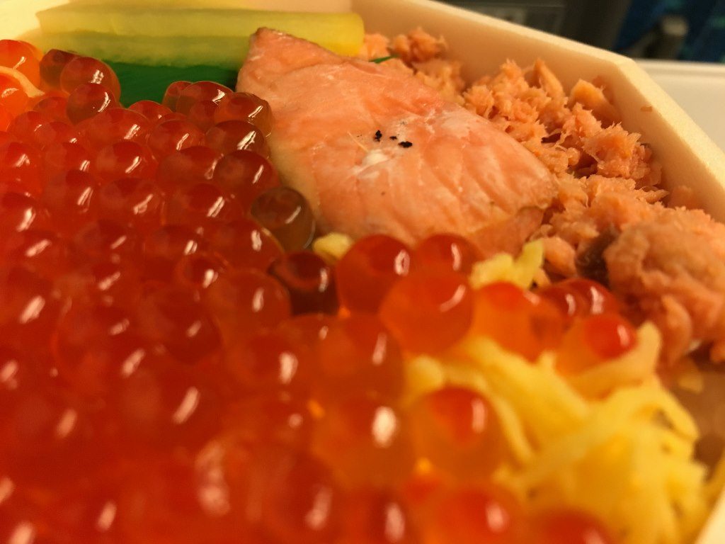 鮭はらこ弁当 (9)