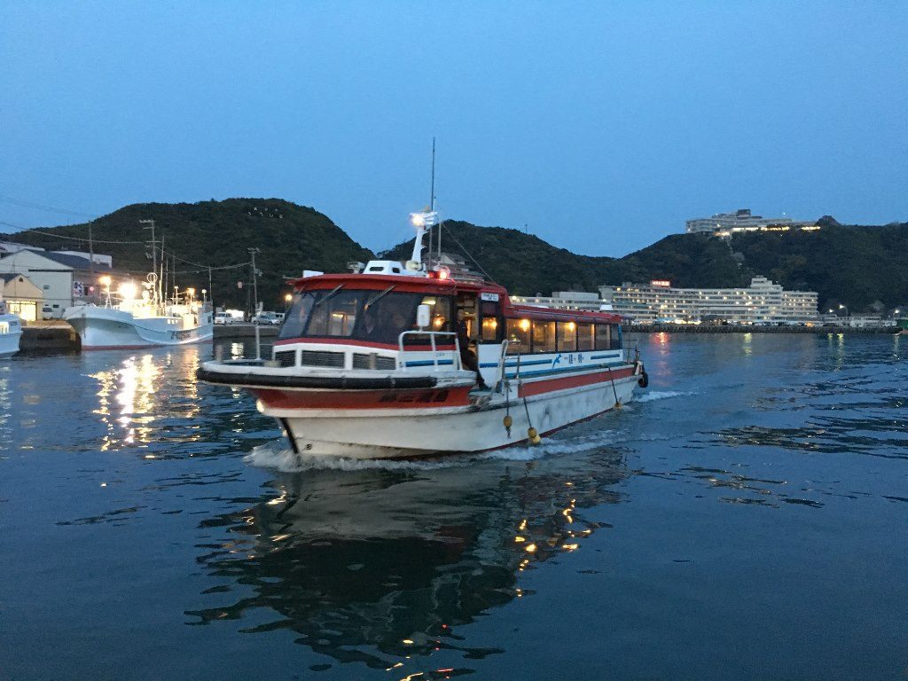 ホテル浦島への船 (8)