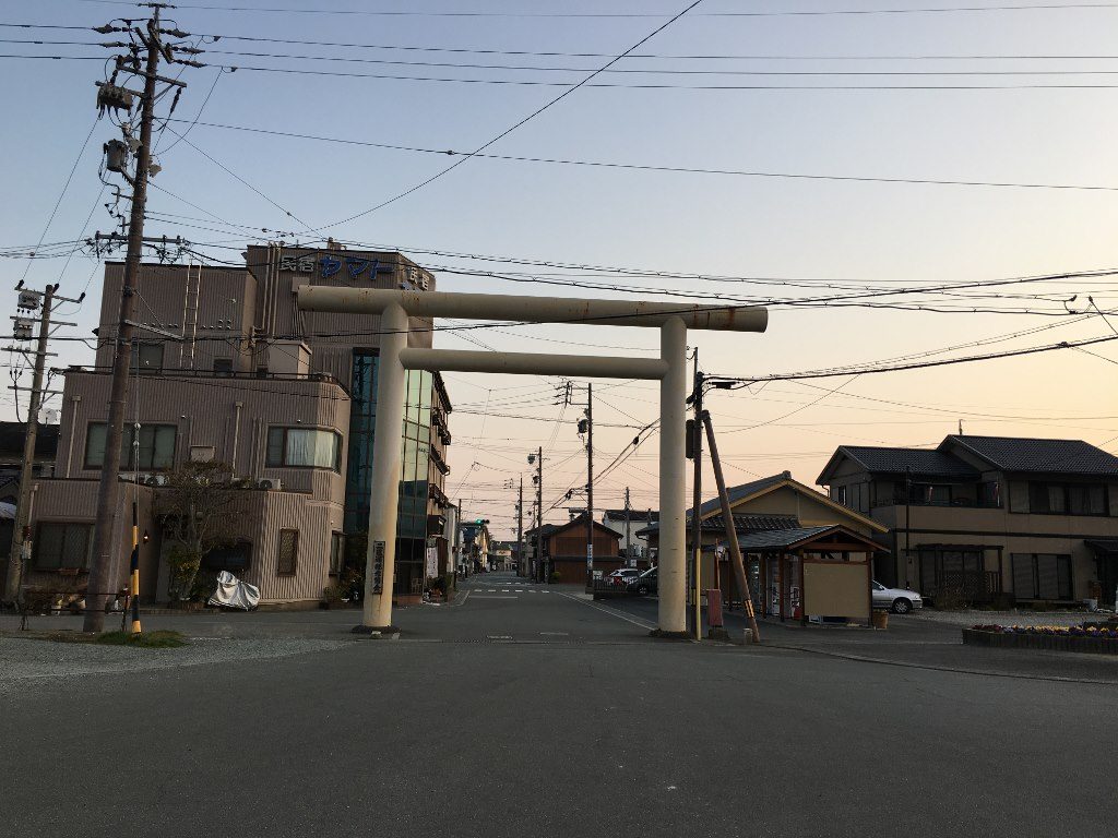 JR二見駅から神社へ (1)